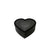 Heart Multiple Partitions Box - Black