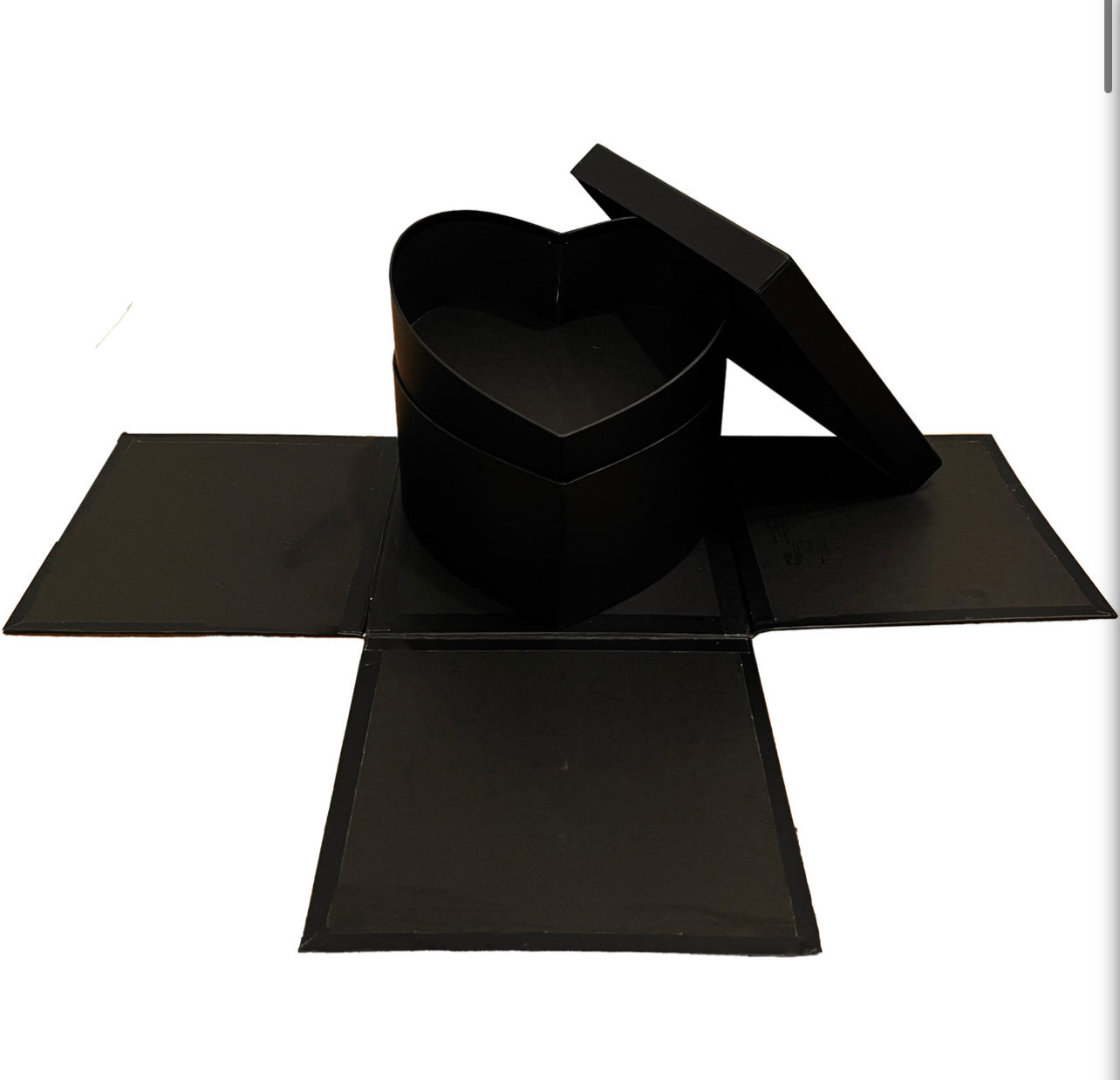 Square Double Level Surprise Box - forever roses store 