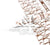 Dio Luxury Brand Flower Wrapping Paper - Brown