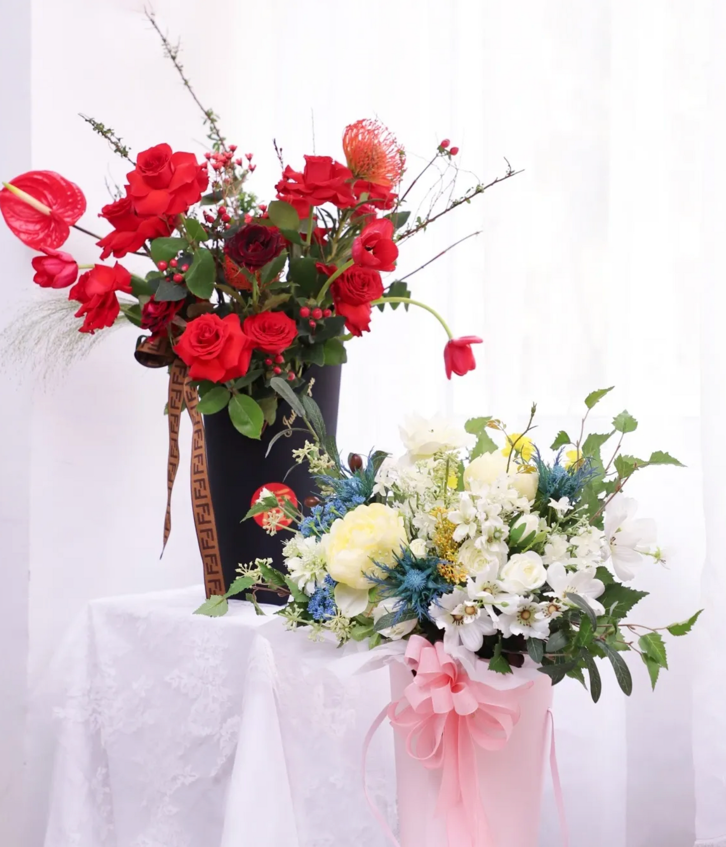 Cylinder Box - forever roses store 