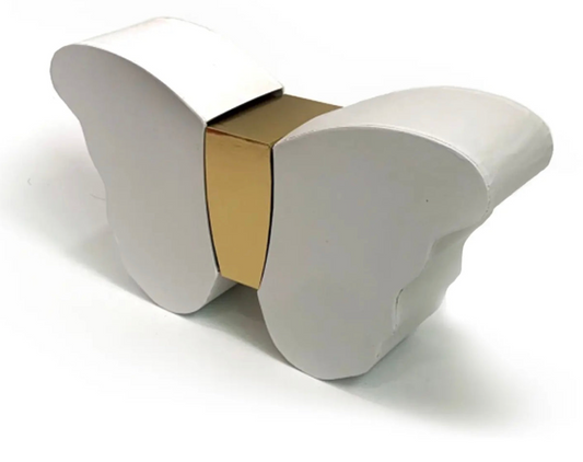 Butterfly Shape Box - White