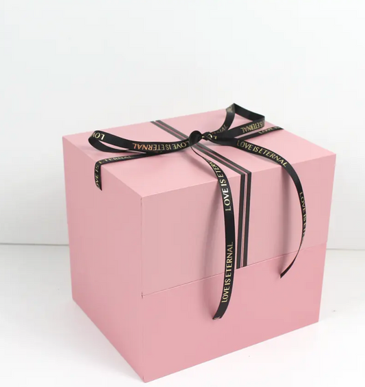 I Love You Folding Box- Pink