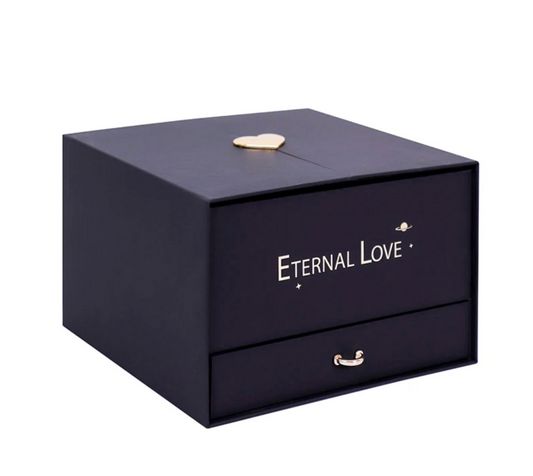 Pop Up Square Box - Black