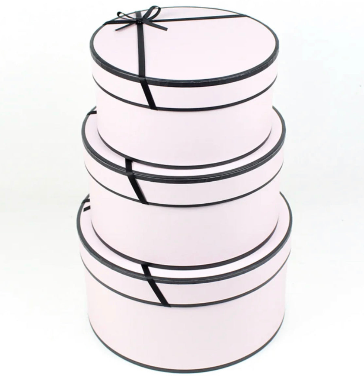 Round Bow Box - Pink