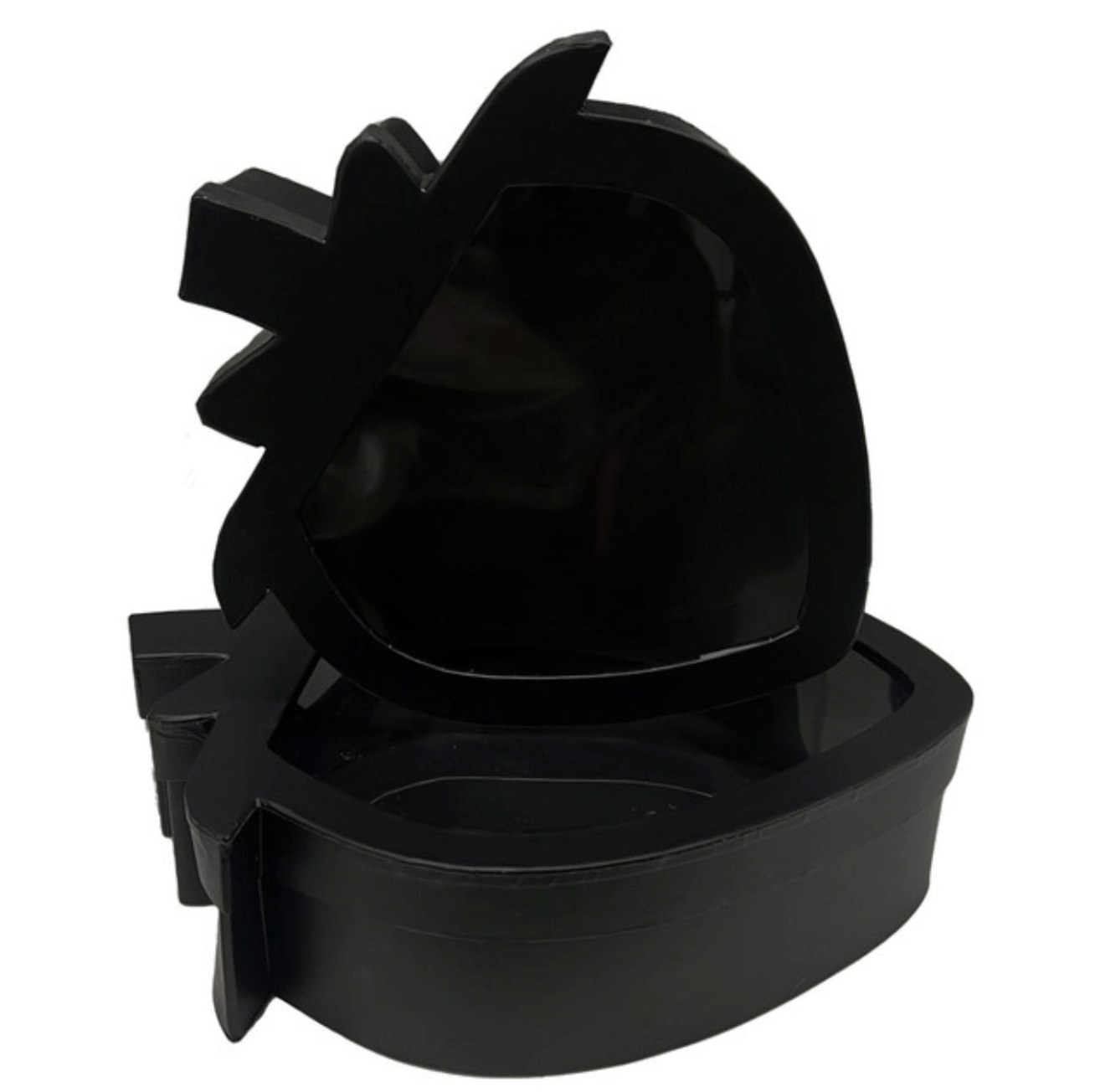 Strawberry Shape Box Set of 2 - Black