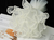 Pearls Edges Wrapping Mesh - White