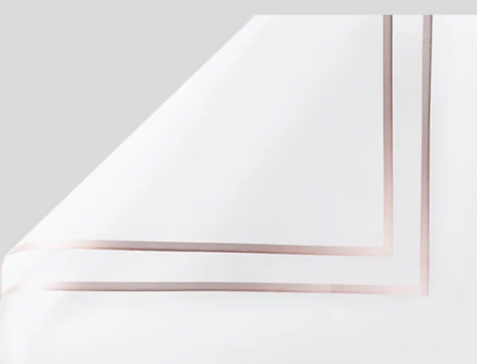 Gold Edge Flower Wrapping Paper - Semitransparent