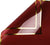 Shiny Gold Edge Flower Wrapping Paper -Burgundy