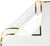 Shiny Gold Edge Flower Wrapping Paper - Transparent