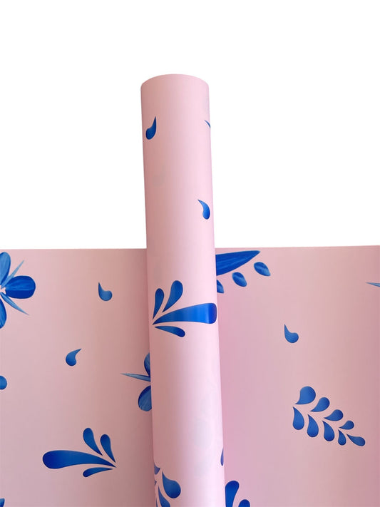 Clase Azul Flower Wrapping Paper - Pink
