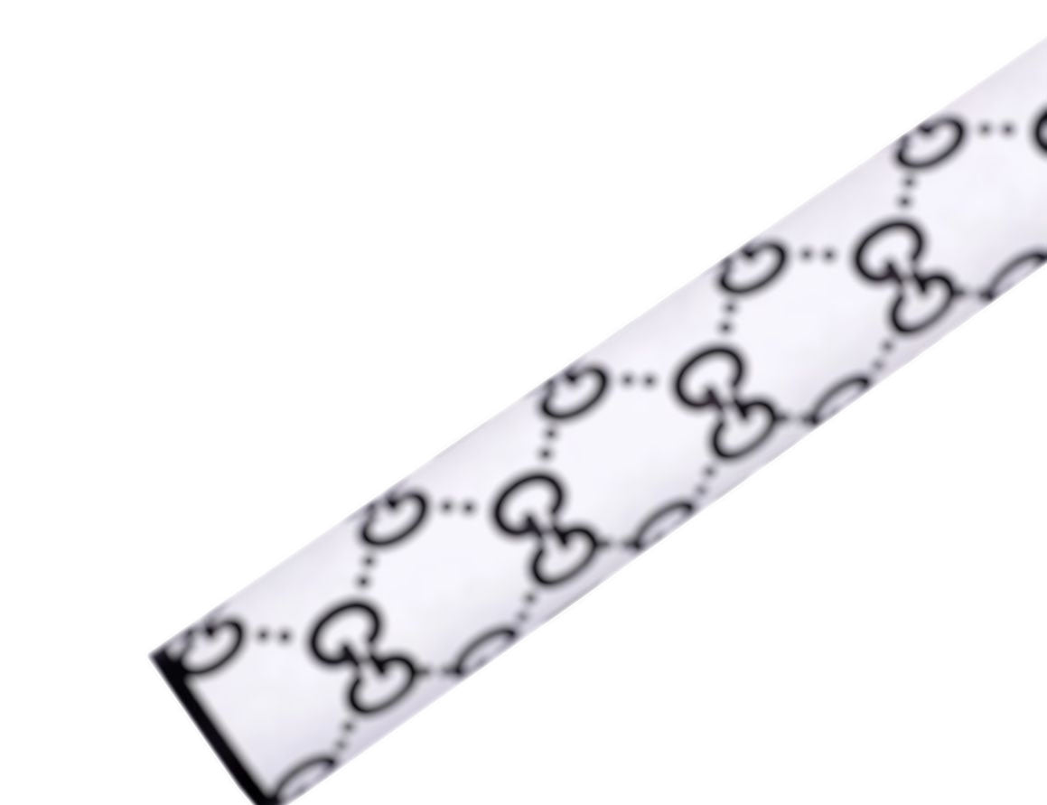 guci love Luxury Brand Flower Wrapping Paper -white