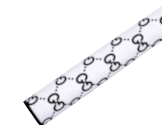 guci love Luxury Brand Flower Wrapping Paper -white