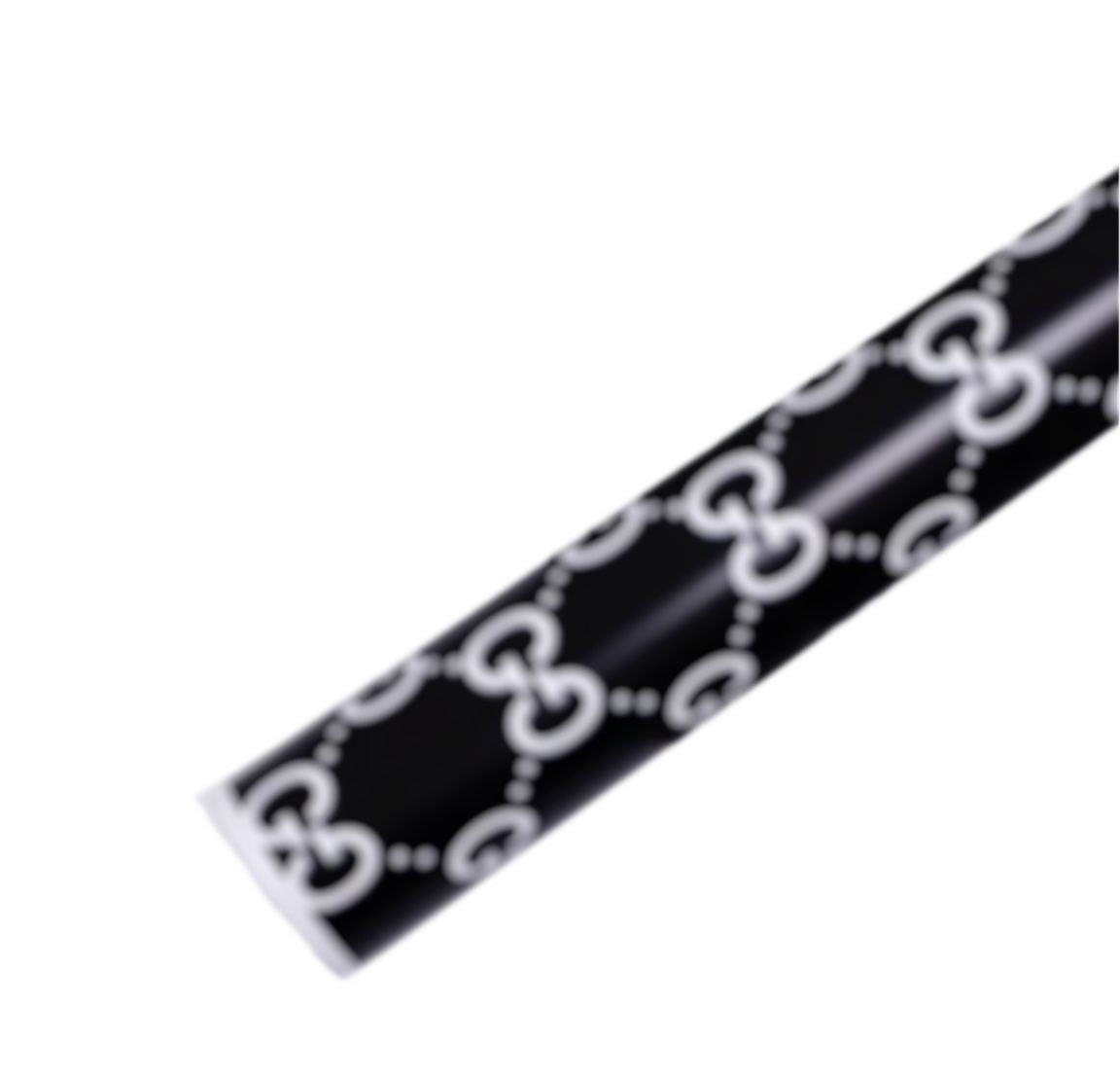guci love Luxury Brand Flower Wrapping Paper -black