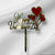 Happy Valentine's day Topper - Gold & Red