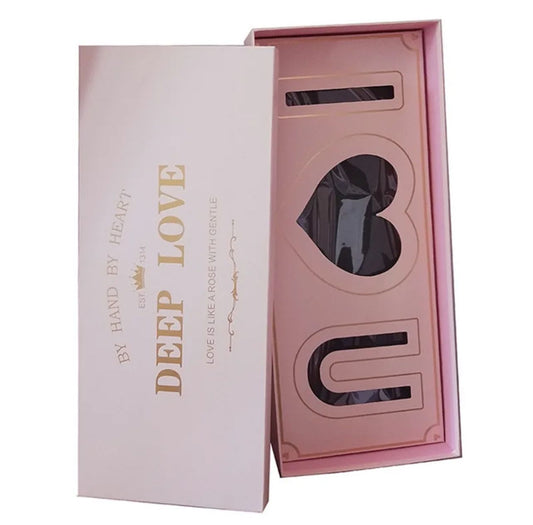I Love You Floral Box - Pink