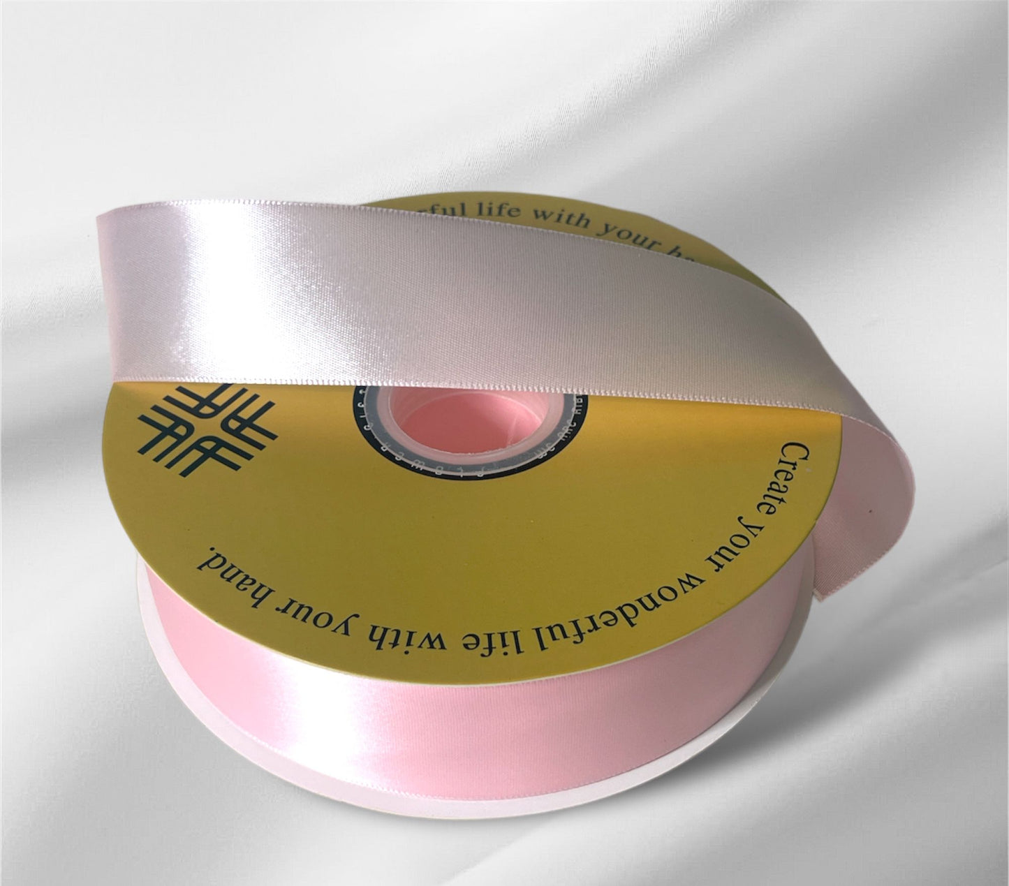 1.5" Single Face Ribbon - Light Pink